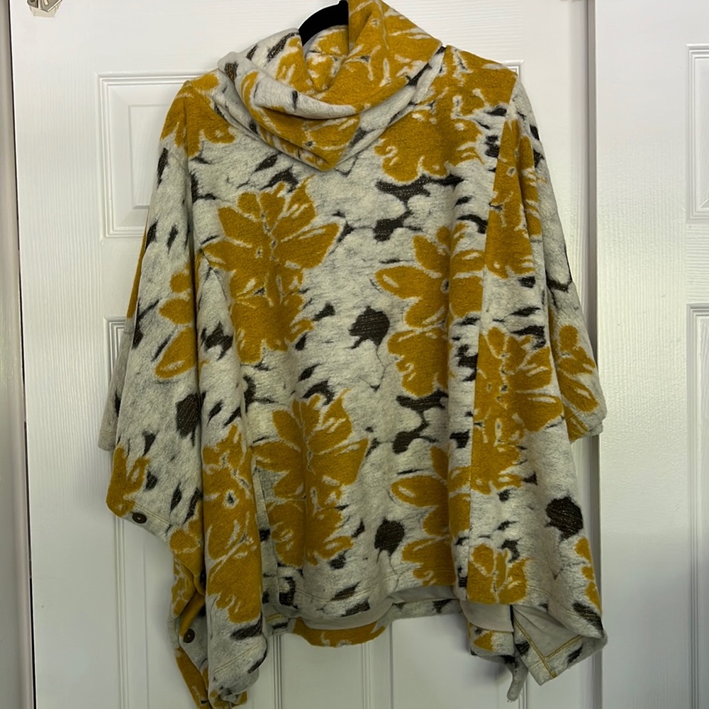 Anthropologie Fall Poncho xs-s